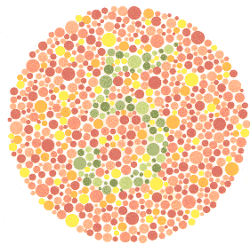 Ishihara Colour Chart