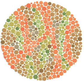 Eye Test Colour Chart