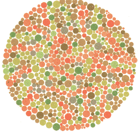 Ishihara Color Blind Chart