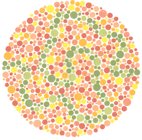 Ishihara Color Blind Chart