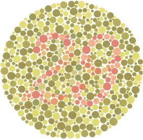 Eye Test Colour Chart