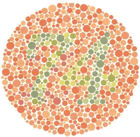 Ishihara Color Blindness Test 7